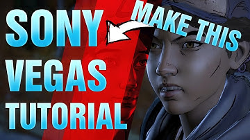 HOW TO Sony Vegas Video Effect Cool Masking Gradient Map Tutorial