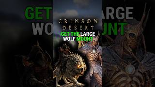 How to Get the Large Wolf Mount in Crimson Desert #crimsondesertguide #gamingtips #gaming #guide