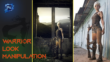 Photoshop manipulation tutorial | Warrior look Manipulation | How to edit artwork | PSD file free