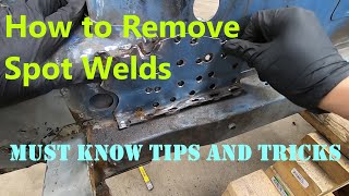 How to Remove Spot Welds: Must Know Tips and Tricks