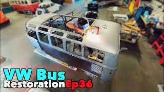 VW Bus Restoration  Episode 36  Finally some paint! | MicBergsma