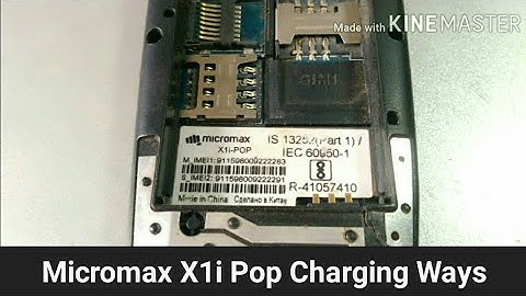 Micromax x1i Pop Charging Ways Jumper Solution