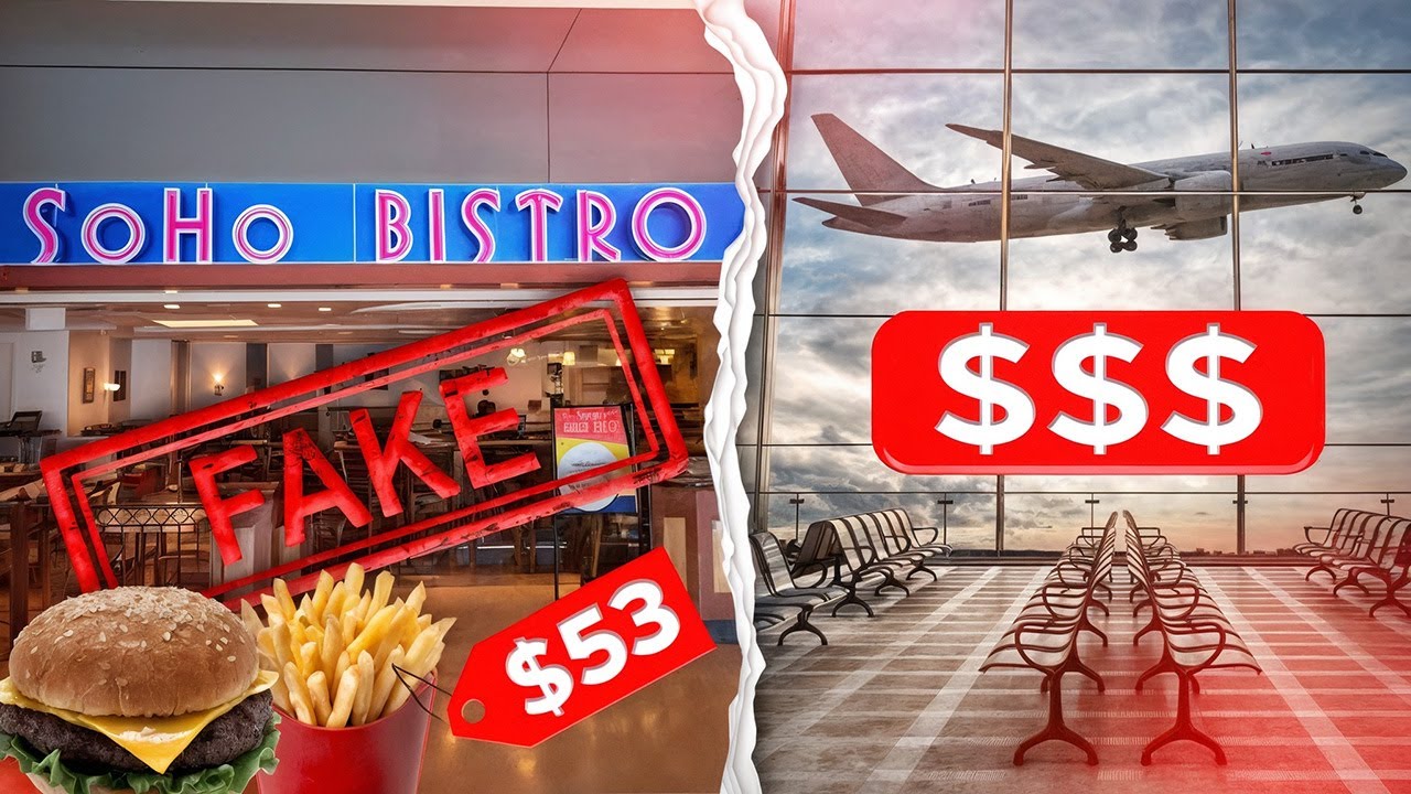 Разоблачение ресторанной индустрии в аэропортах