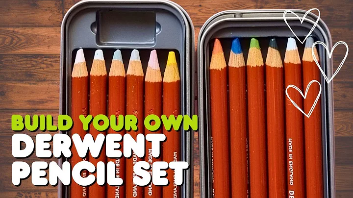 🎨✨ My CUSTOM Derwent Pencil Set: Swatched and Tested! 🎨✨