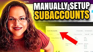 How To Setup HighLevel Sub Account Without SAS: A Manual User Management Guide | BridgetBartlett.com