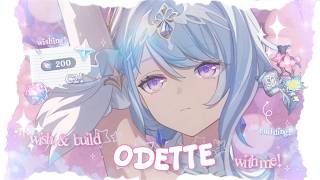 ˚ʚ ꒰ wish + build c2 dps odette with me 🦢ɞ˚ (aesthetic, voiceover, farming) | cozy genshin gameplay