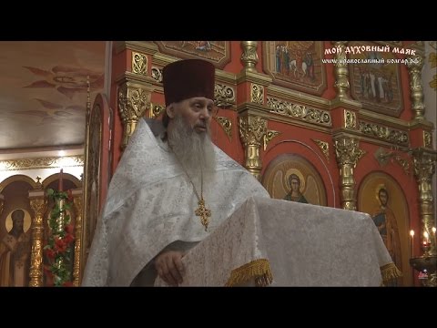 Протоиерей Владимир Головин Проповеди 2017 Июнь