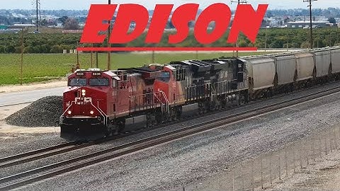 Tehachapi Live Train Cams at Giumarra Vineyards 🍇 in Edison CA.