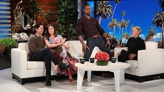 Ellen Offers to Let Sterling K. Brown Finish His Cut-Off Emmy Speech