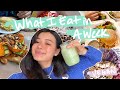 what i eat in a SUPER BUSY week 🍔(vegan!!)