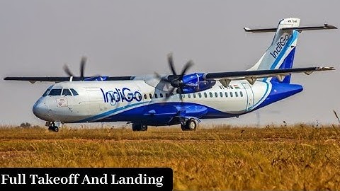 Full Takeoff and Landing | ATR 42 | Airline Commander |