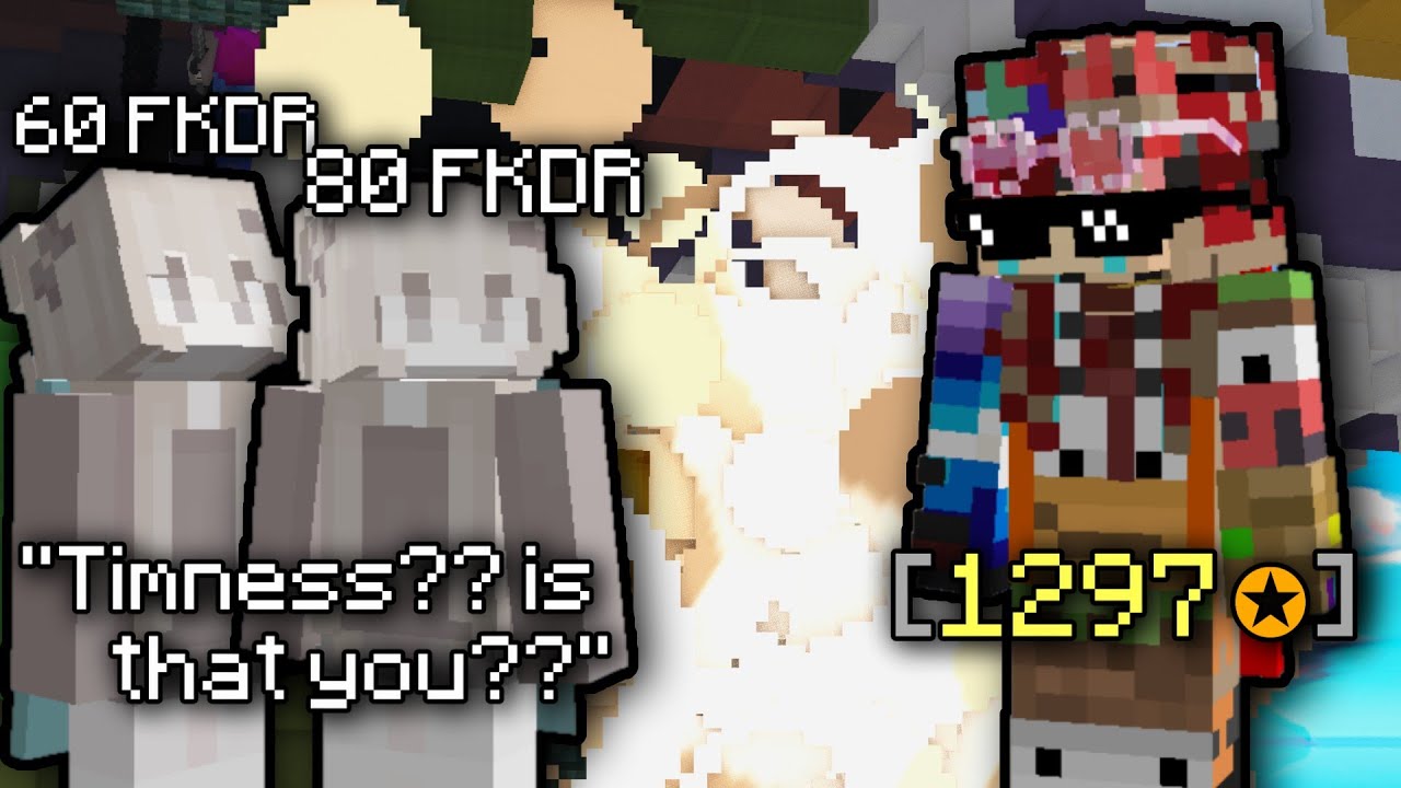 80 FKDR CHEATER recognizes me ingame (beating sweats) (INSANE) | Hypixel Bedwars