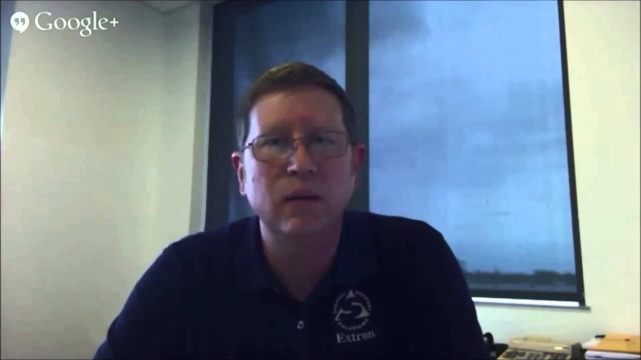 Extron's Casey Hall Reflects on InfoComm Decision - YouTube commintegrator