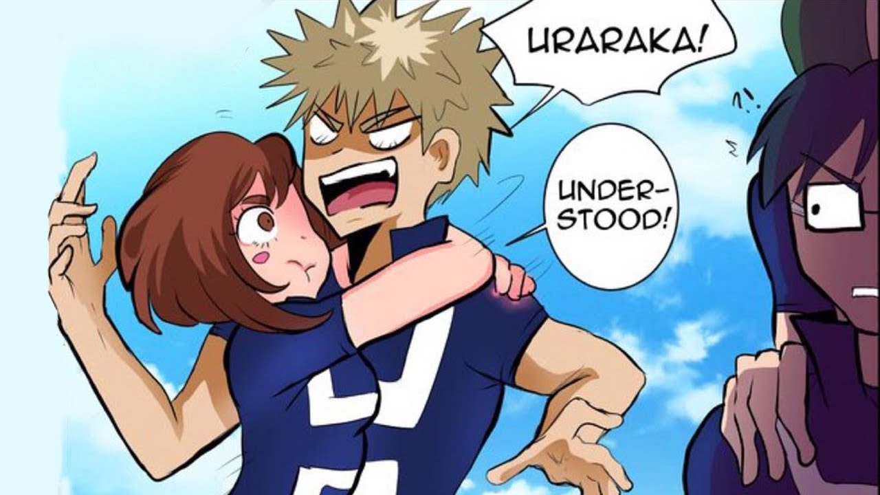 Ochako‘s Race My Hero Academia Comic Dub