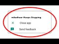 How To Fix mAadhaar Apps Keeps Stopping Problem in Android & Ios - mAadhaar App Not Open Problem