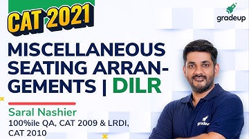 CAT 2021 | Miscellaneous Seating Arrangements | DILR | Seating Arrangement | Gradeup