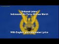 Srikandi Udara - Indonesian Air Force Woman March - With Lyrics