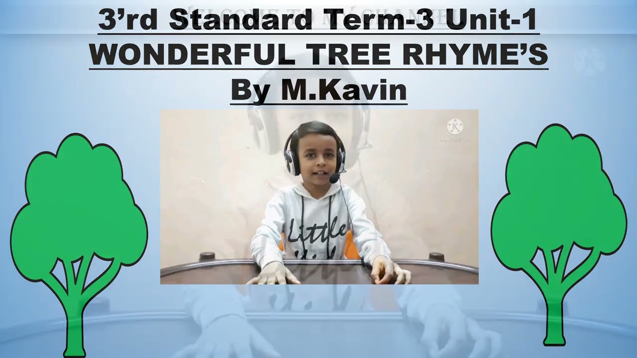 A WONDERFUL TREE RHYME'S BY M KAVIN