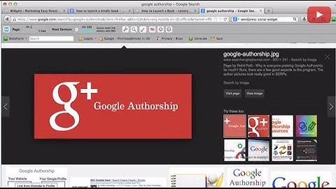 Google Authorship Optimization with Google Plus Badge & Bio