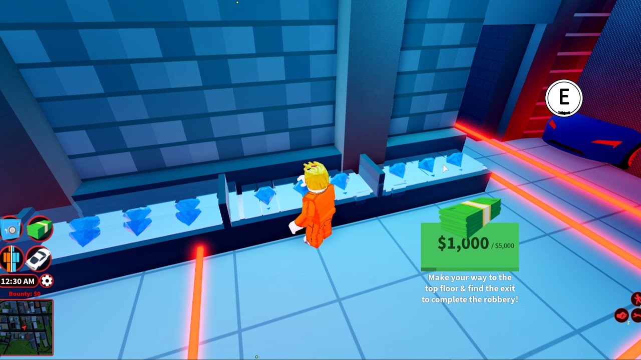How To Rob The Jewelry Store In Under 5 Seconds In Roblox Jailbreak