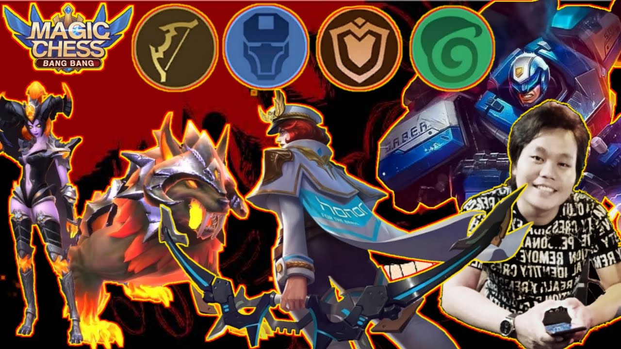 Combo 6 Marksman 4 Cyborg 4 Targeman 4 ELF | Marksman Terbaik AUTO WIN Magic Chess Mobile Legends