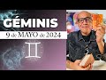 GÉMINIS | Horóscopo de hoy 9 de Mayo 2024 | Vas a notar ese cambio géminis