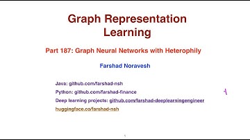 Part187: graph neural networks with heterophily