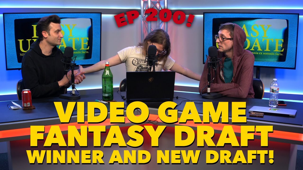 Fantasy Draft League 2019 Results and 2020 Draft! - Easy Update Ep. 200!