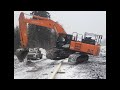 Hopping Pipe in an Excavator!