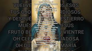 Video thumbnail of "DIOS TE SALVE REINA Y MADRE DE MISERICORDIA VIDA DULZURA Y ESPERANZA NUESTRA #shorts #youtubeshorts"