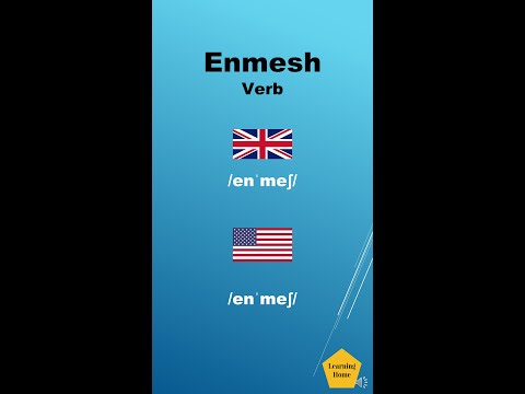Enmesh meaning pronunciation