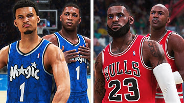 The NBA, But Every Jersey Number is a Team