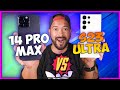 GALAXY S23 ULTRA vs IPHONE 14 PRO MAX qual COMPRAR? 😱