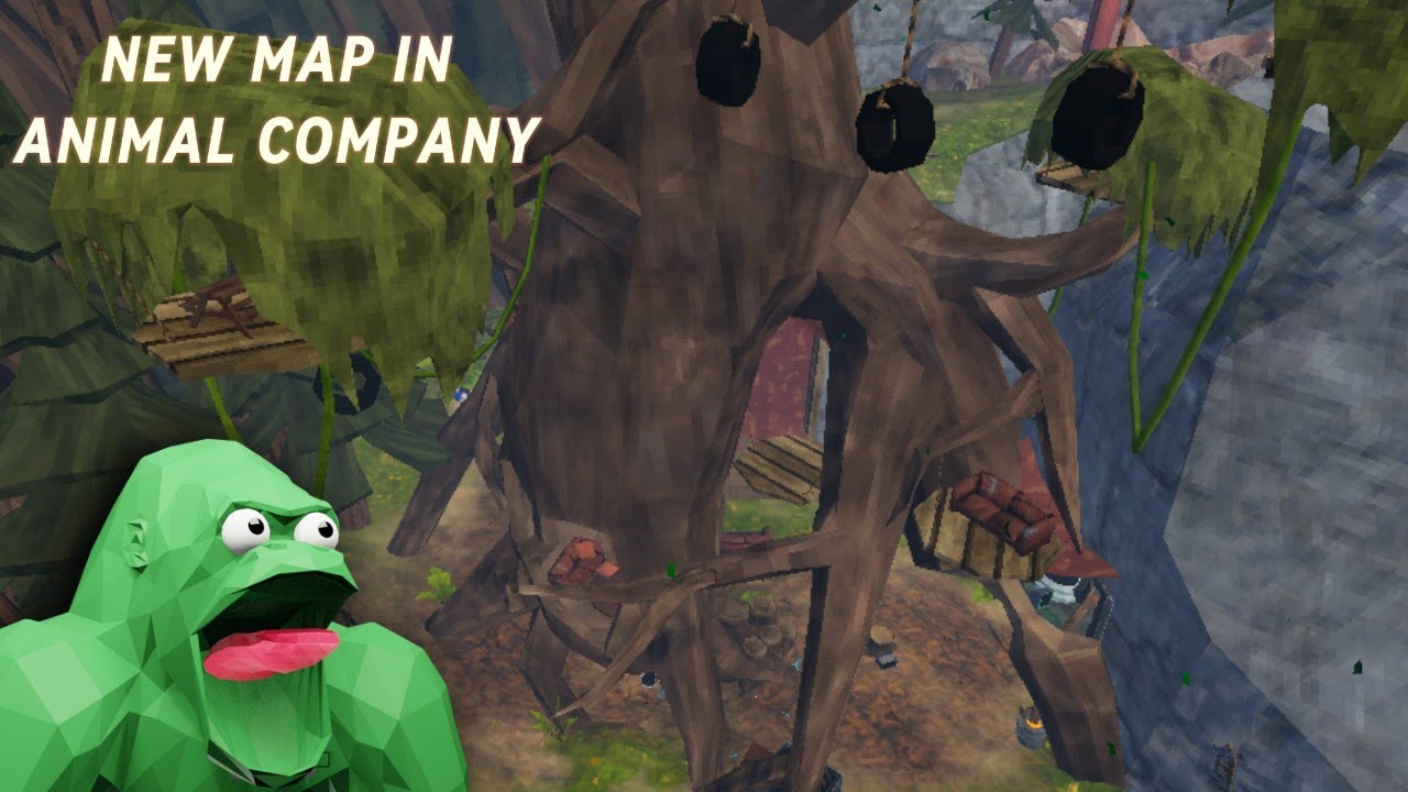 Exploring The New Map In Animal Company - YouTube