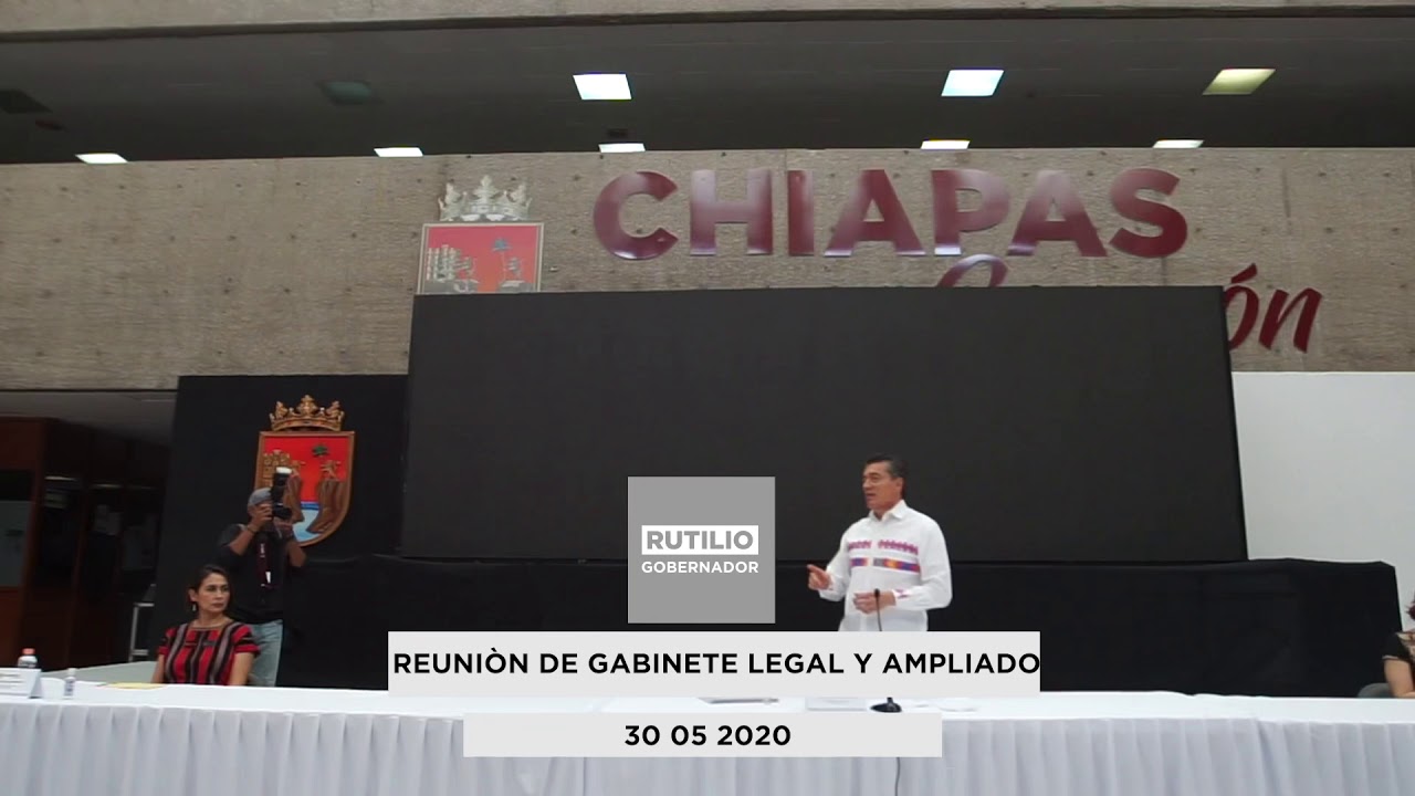 Reunión de Gabinete Legal y Ampliado (30/05/2020). - YouTube