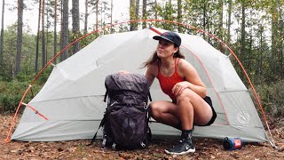 Hiking ALONE On The West Coast Of CANADA ( in a drought )