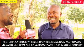 UNGANA NA MWL. RUMATO MWALIMU WA SHULE YA SECONDARY ILEJE,  KATIKA MAHAFARI YA KIDATO CHA SITA 2026