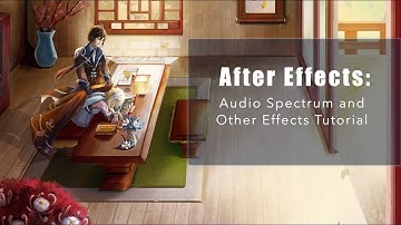 After Effects: Audio Spectrum and other effects tutorial