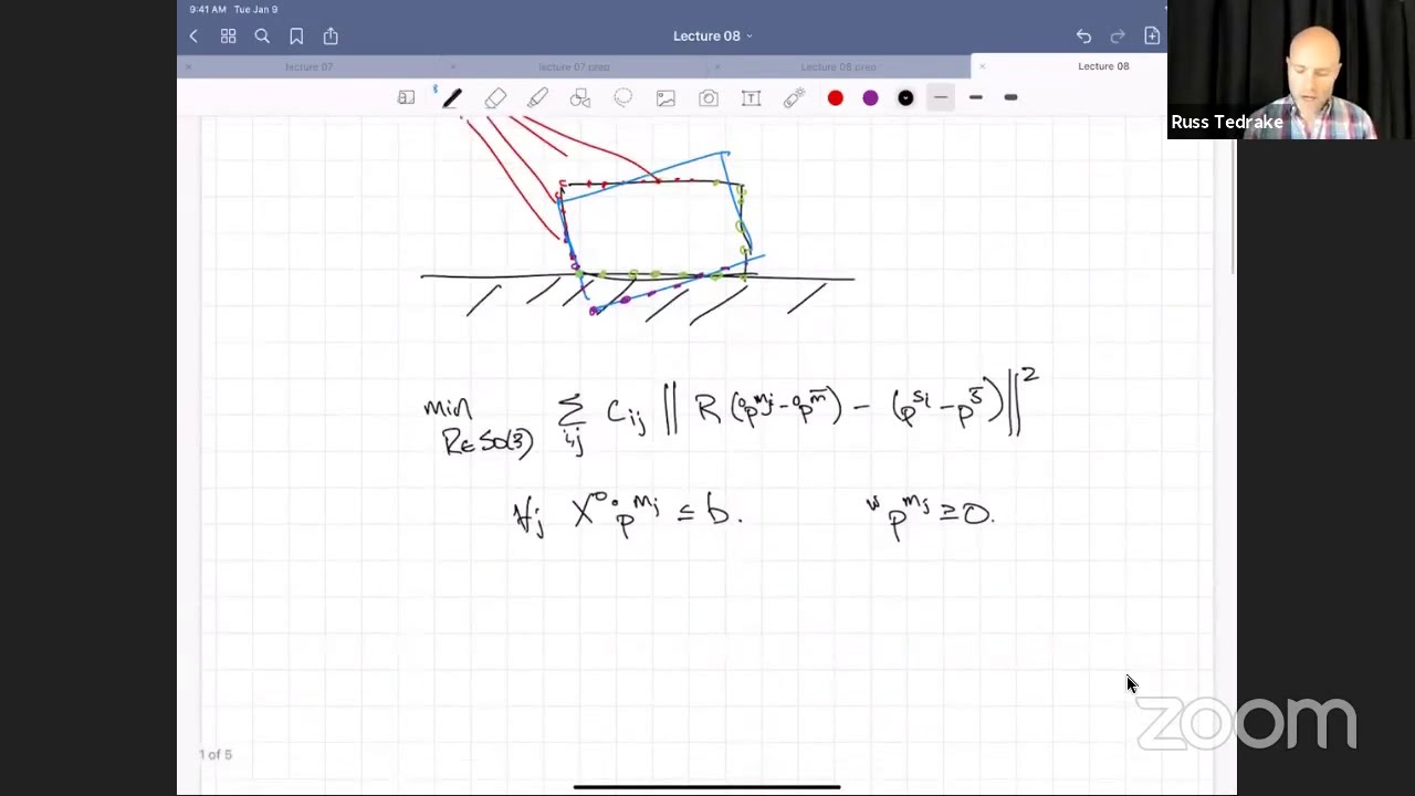 Lecture 8 | MIT 6.881 (Robotic Manipulation), Fall 2020 | Geometric Perception (part 3)