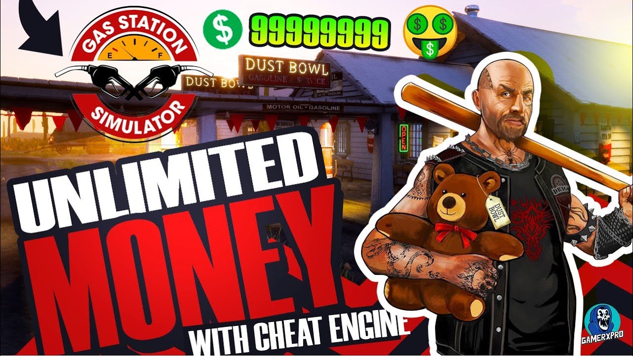 Gas Station Simulator How To Get Unlimited Money With Cheat Engine YouTube