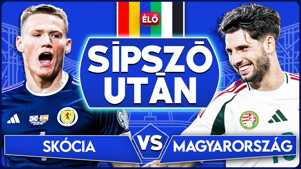 Skócia - Magyarország REAKCIÓ | Sípszó után | Unibet