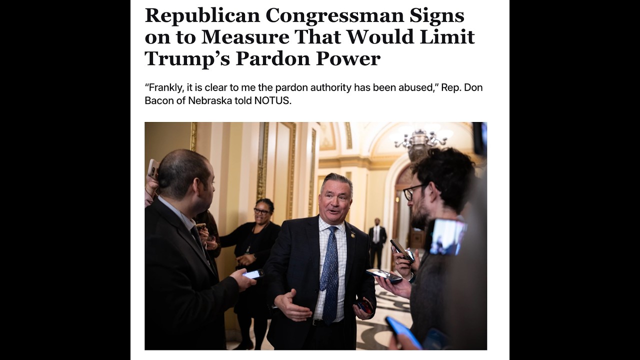 Epstein Estate Agrees to $35M Settlement / Republican Breaks Ranks to Limit Trump’s Pardon Power