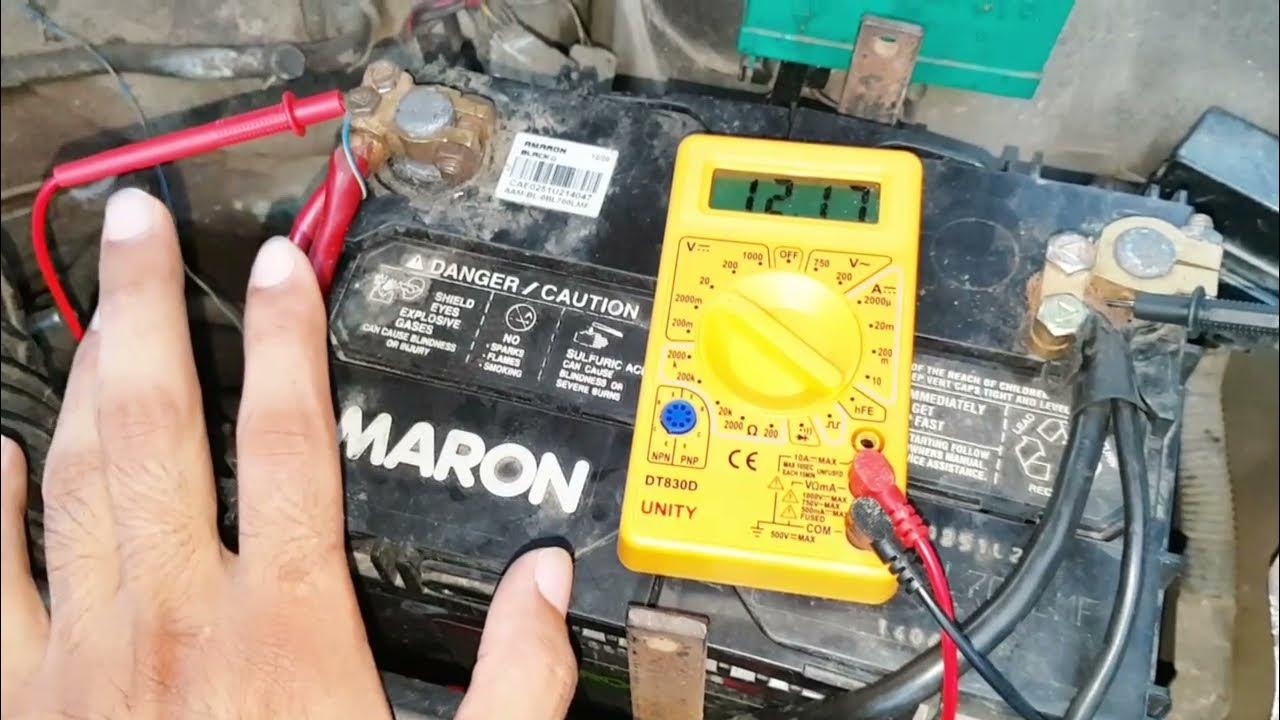 How To Check Car Battery | Battery kaise check kare - YouTube