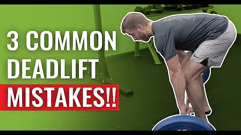 3 Common Deadlift Errors and How to FIX Them