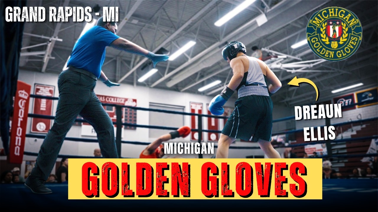 MICHIGAN GOLDEN GLOVES 2026! Amateur Boxers Compete On Day 2
