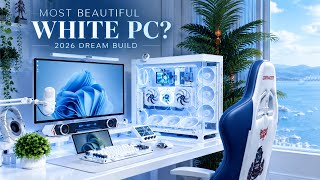 This Might Be the MOST BEAUTIFUL White PC Build of 2026! 🤍🌊 screenshot 4