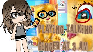 Playing Talking Ginger at 3 am (DON'T DOWNLOAD THIS GAME!!!) screenshot 3