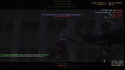 CS 1.6 Sentry + Laser + Shop