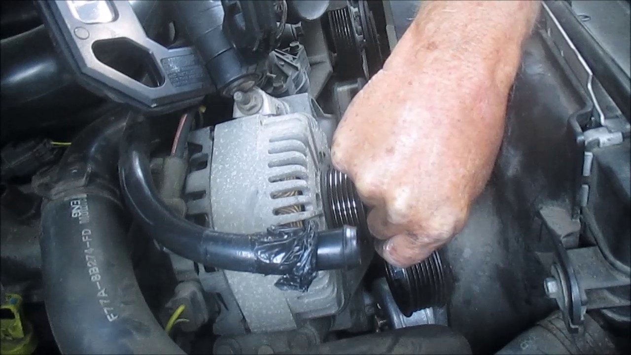 How Change Serpentine Belt 2013 Ford Explorer