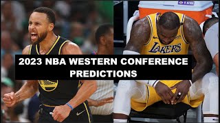 Predicting the 2022-23 NBA Western Conference Standings